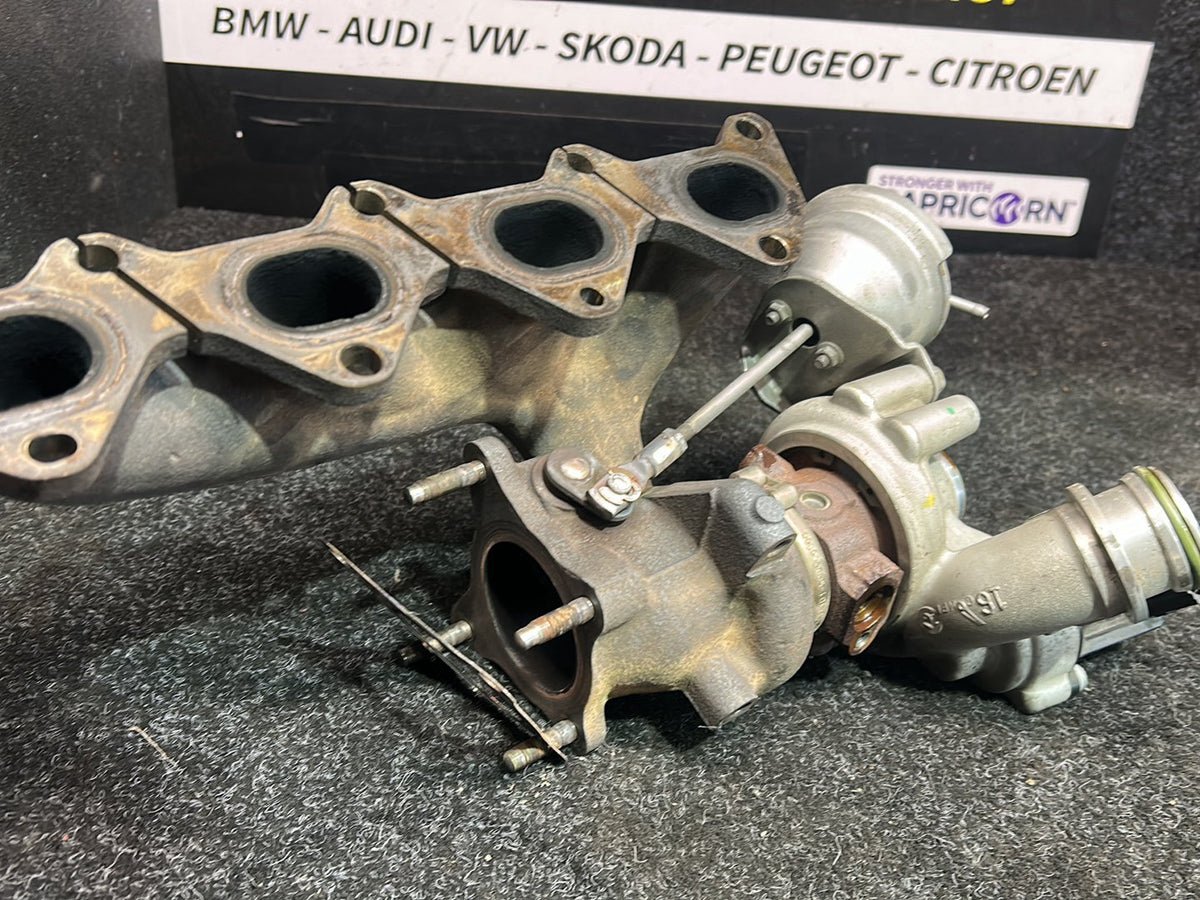 2009 Audi A3 - Exhaust Manifold PN: 03C 145 702 L Exhaust manifold with turbo- charger