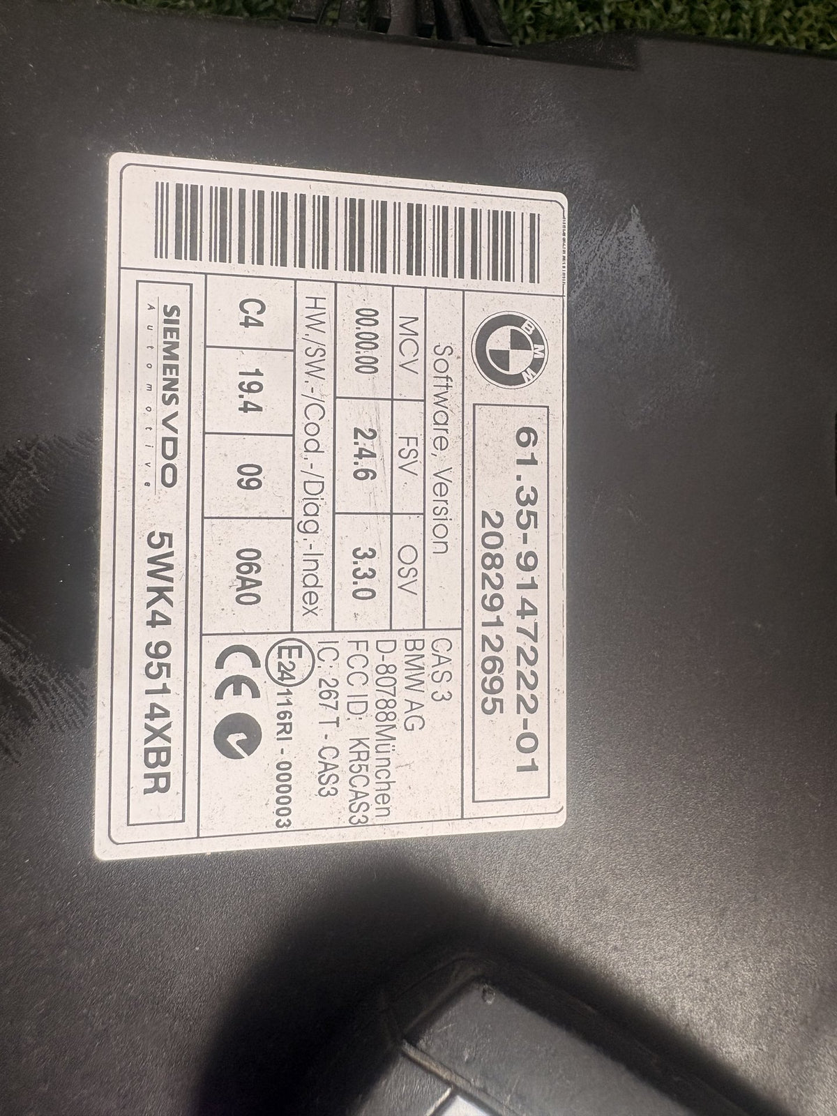 2010 BMW X5 X5 E70 - CAS + KEY