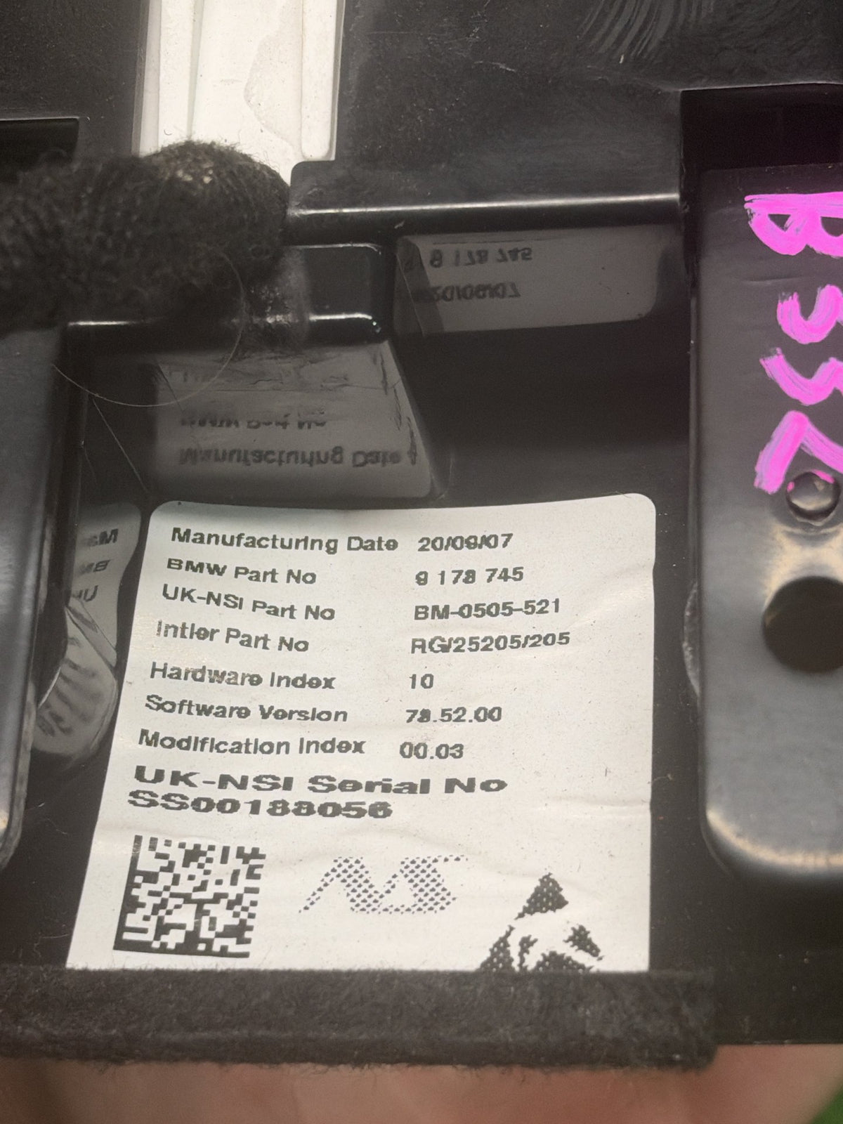 2008 Mini Cooper R56 WMWMF32050TT27374 - Tachometer Rev Counter
