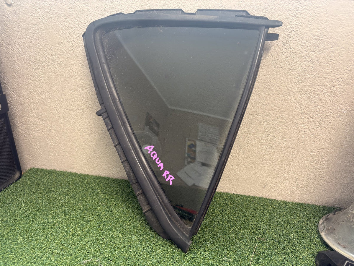 2013 Toyota Aqua NHP10 12- NHP10 - Right Rear Quarter Glass