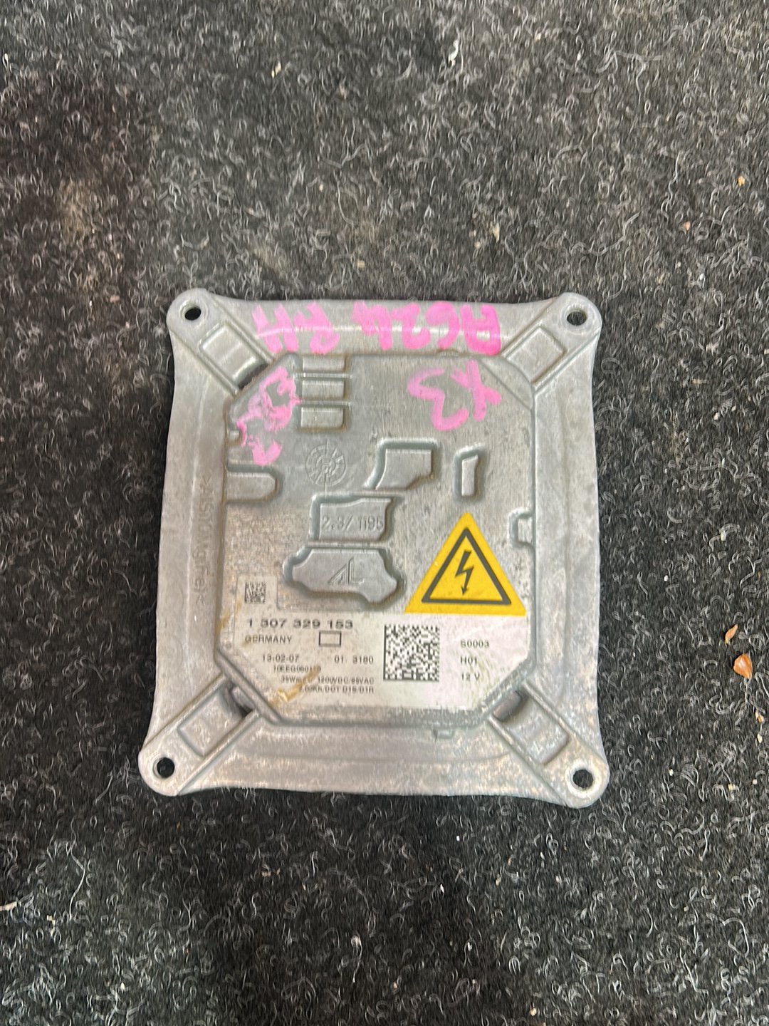 2007 BMW X3 Control Unit Xenon Light