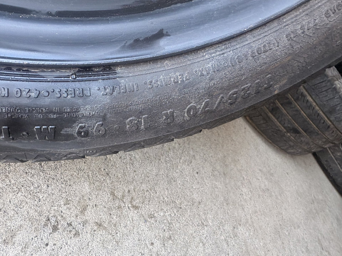 2015 Skoda Octavia - Spare Wheel