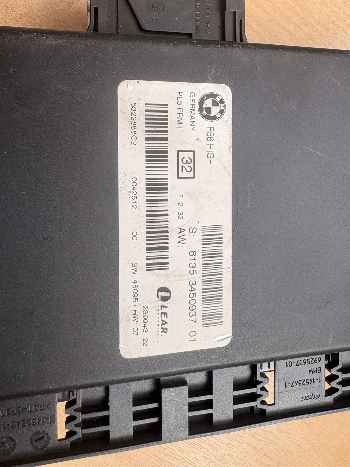 2007 MINI Cooper R56 - Footwell Module PN: 61 35 3 452 092 Footwell module 2