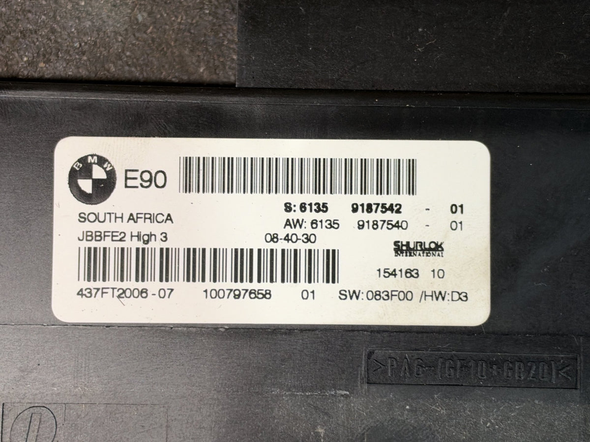 2009 BMW 335i 330i E90 - Junction box