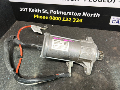 Starter Motor, 02E 911 024 B Starter, 2017, Skoda, Kodiaq
