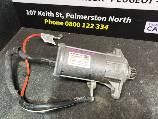 Starter Motor, 02E 911 024 B Starter, 2017, Skoda, Kodiaq