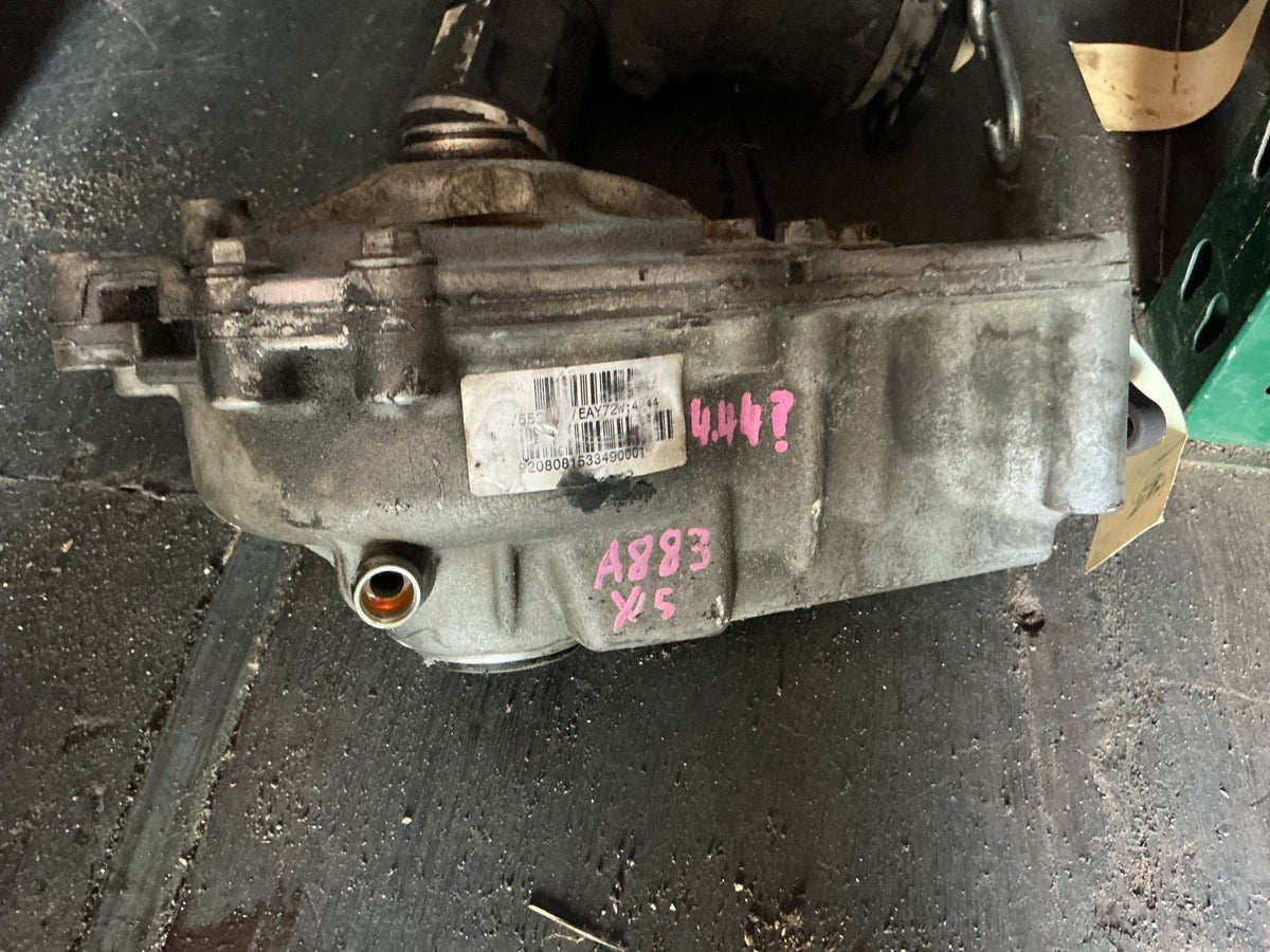 2009 - Front Differential Head PN: 31 50 7 603 004 Final drive (front axle) 4.44 Ratio
