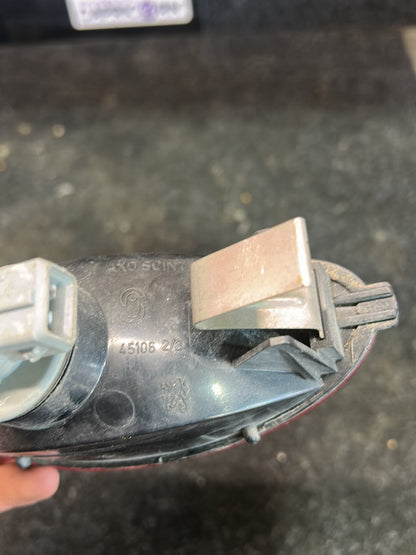 2000 Peugeot Series 206 VF32CKFXP 41086638 - Rear Fog Light PN: 45106