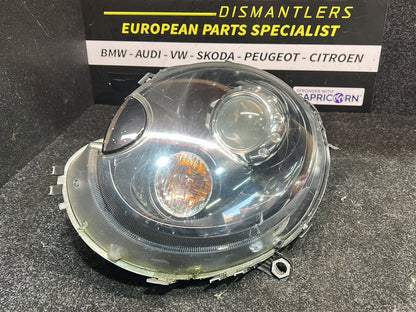 2008 Mini cooper s r56 WMWMF72040TV03760 - Left Headlight PN: 63 12 7 269 989 Bi-xenon headlight, left