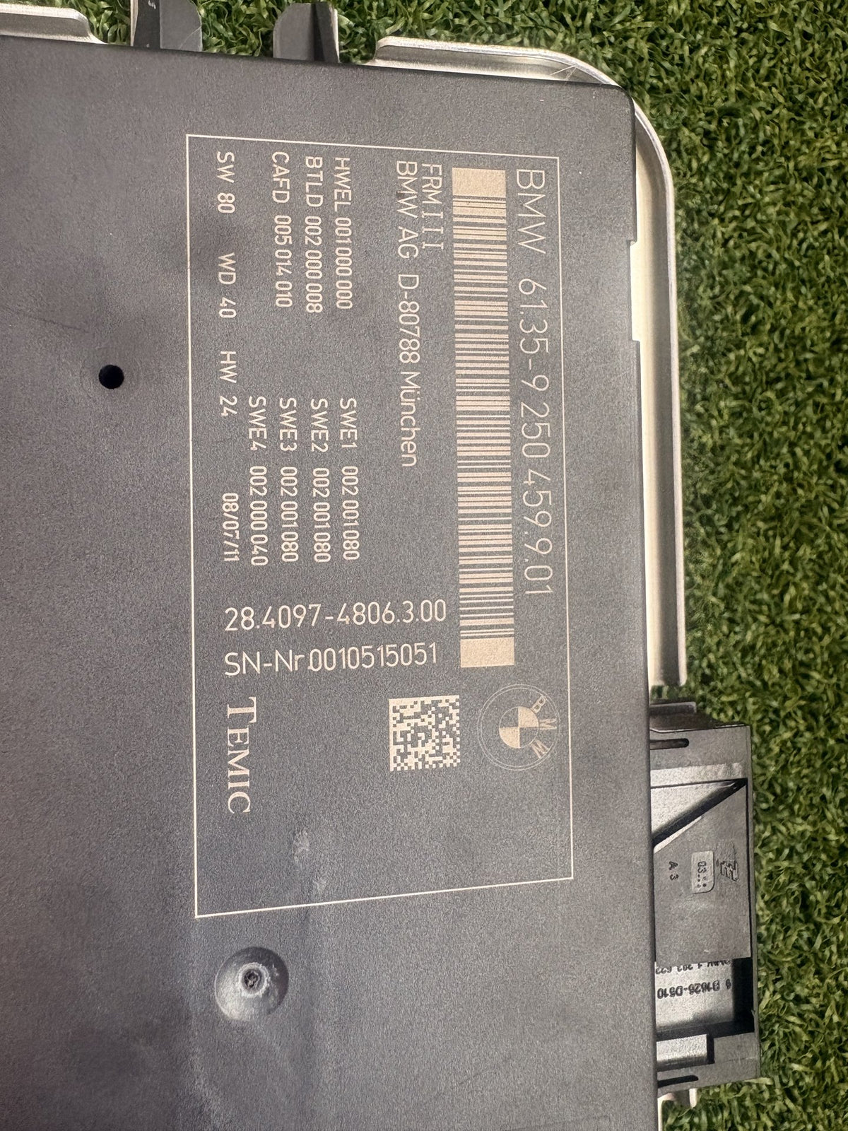 2011 BMW X3 F25 F25 - Footwell Module