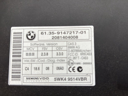 2008 BMW 530i 530 - CAS Module