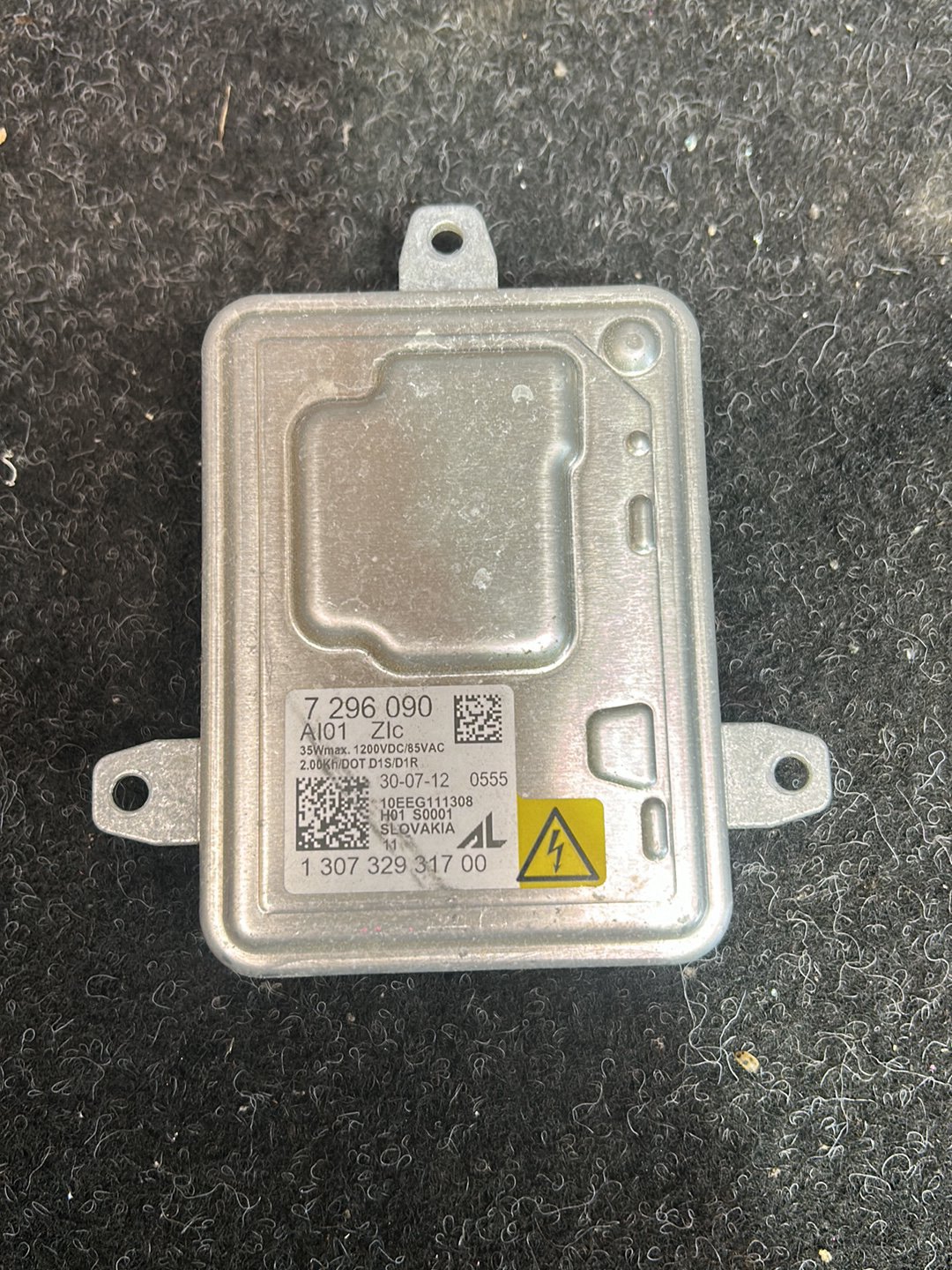 2013 BMW 328i- Control Unit Xenon Light