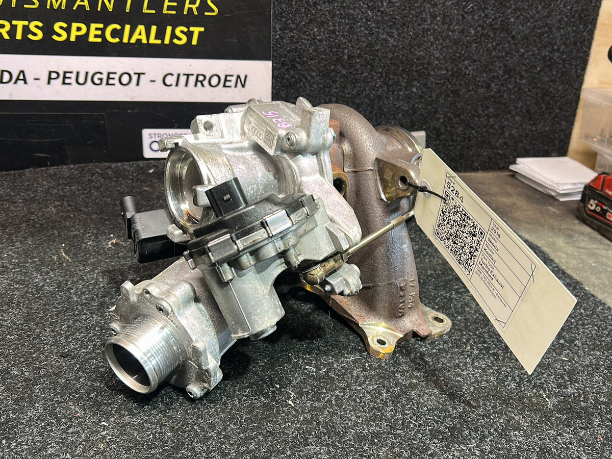 2018 Skoda Kodiaq - Turbo Exhaust Manifold PN: 06K 145 654 K Exhaust gas turbocharger