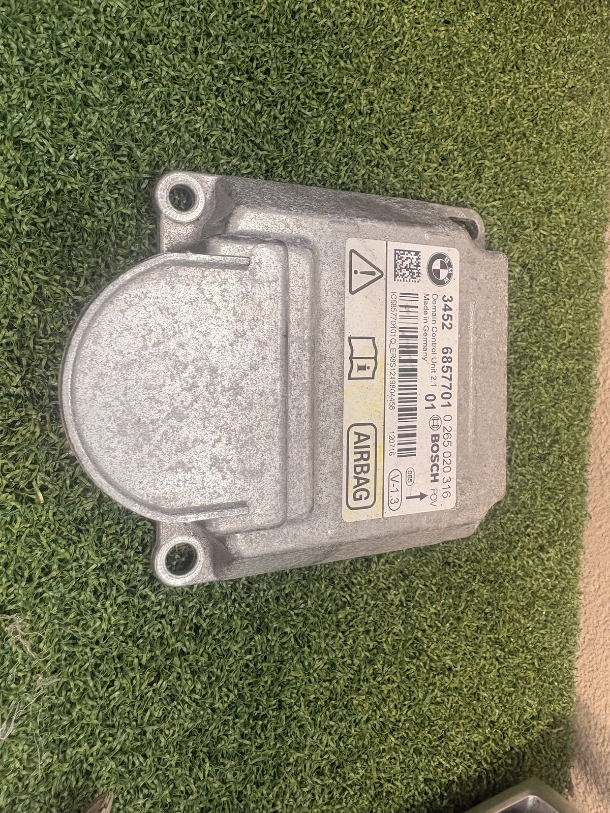 2012 BMW 116i WBA1A12020J205329 - ICM Control Unit