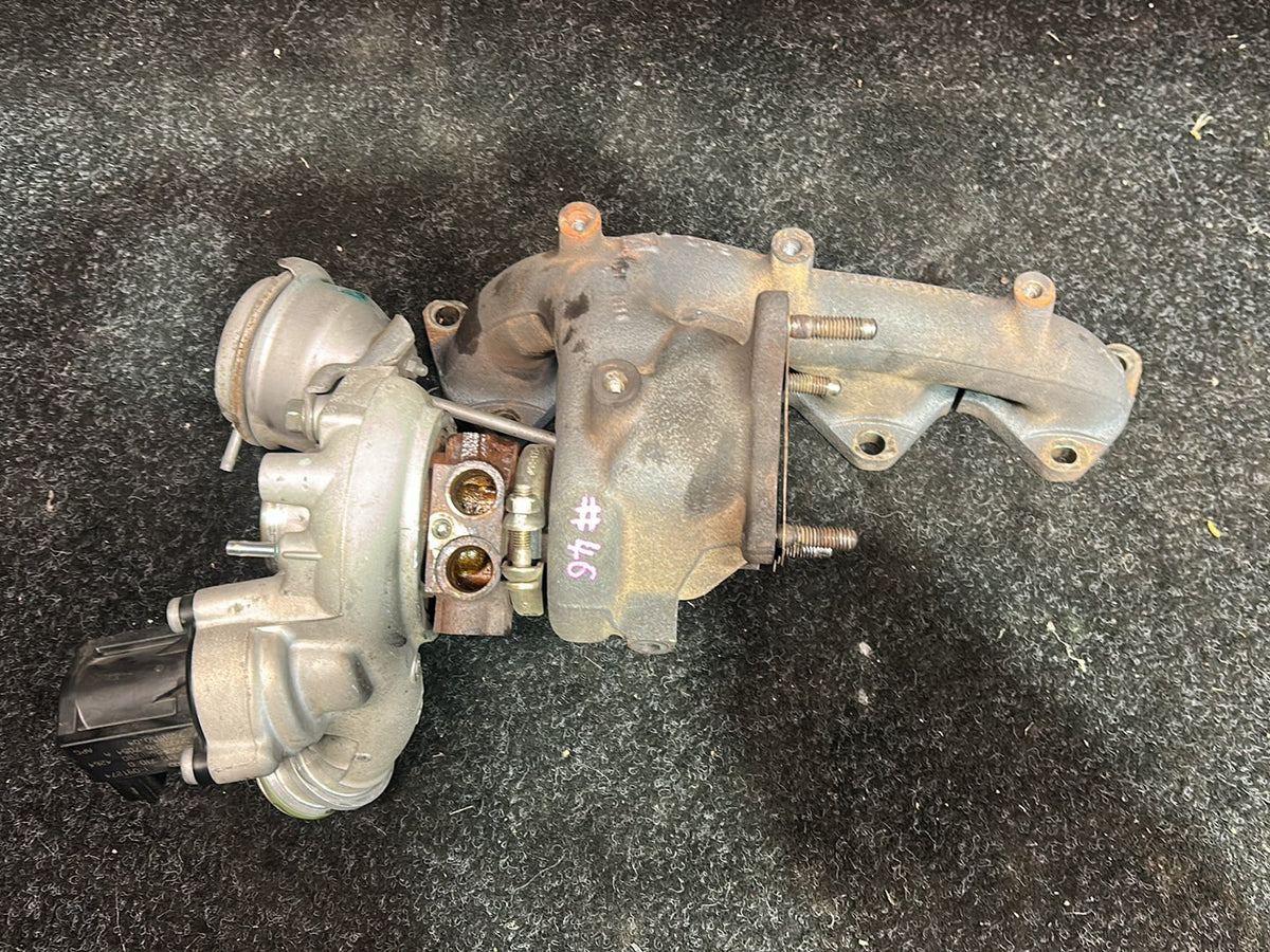 2009 Audi A3 - Exhaust Manifold PN: 03C 145 702 L Exhaust manifold with turbo- charger