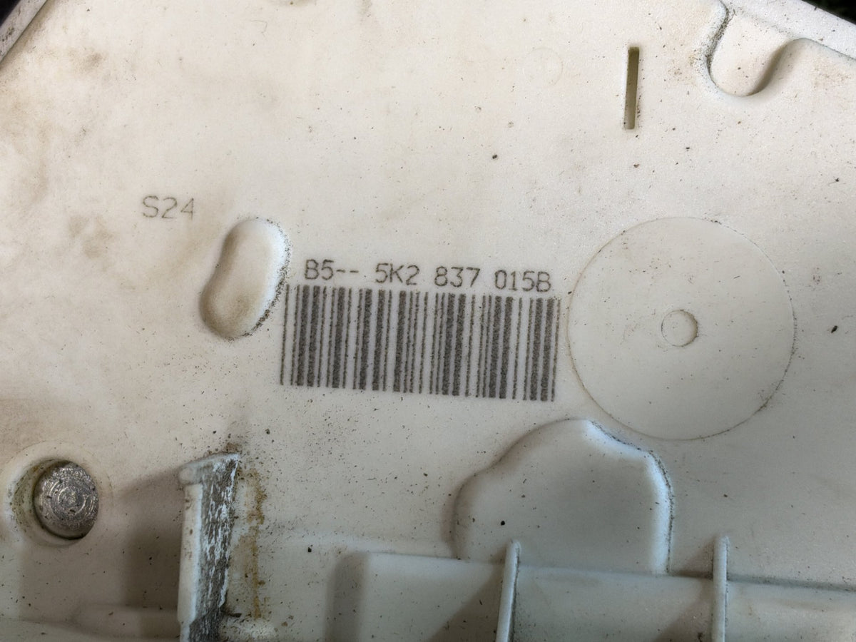 2010 Volkswagen Golf MK6 - 5K - Left Front Door Lock Assembly