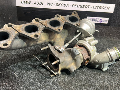 2009 Audi A3 - Exhaust Manifold PN: 03C 145 702 L Exhaust manifold with turbo- charger