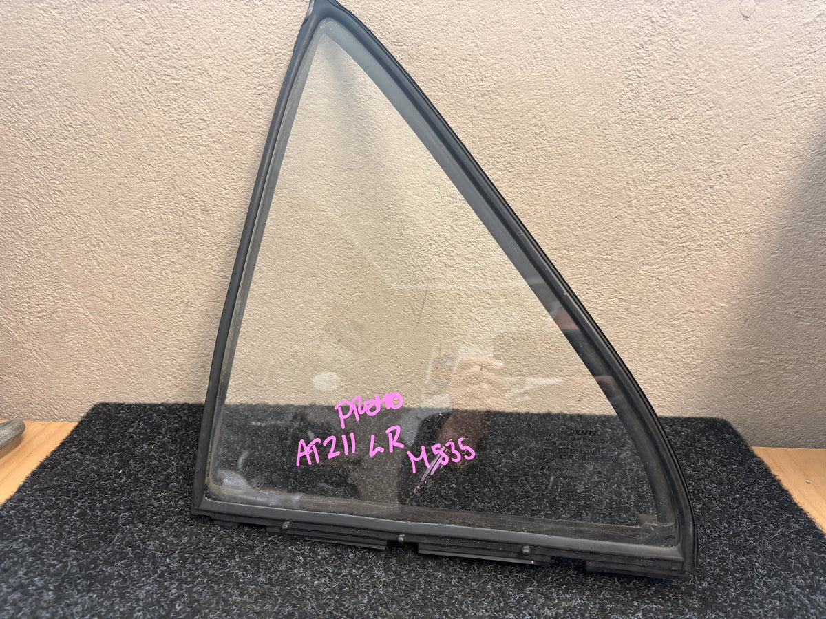 1998 Toyota Premio AT211 - Left Rear Quarter Door Glass PN: Tint Code of M535