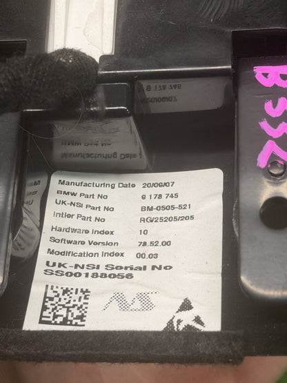 2008 Mini Cooper R56 WMWMF32050TT27374 - Tachometer Rev Counter