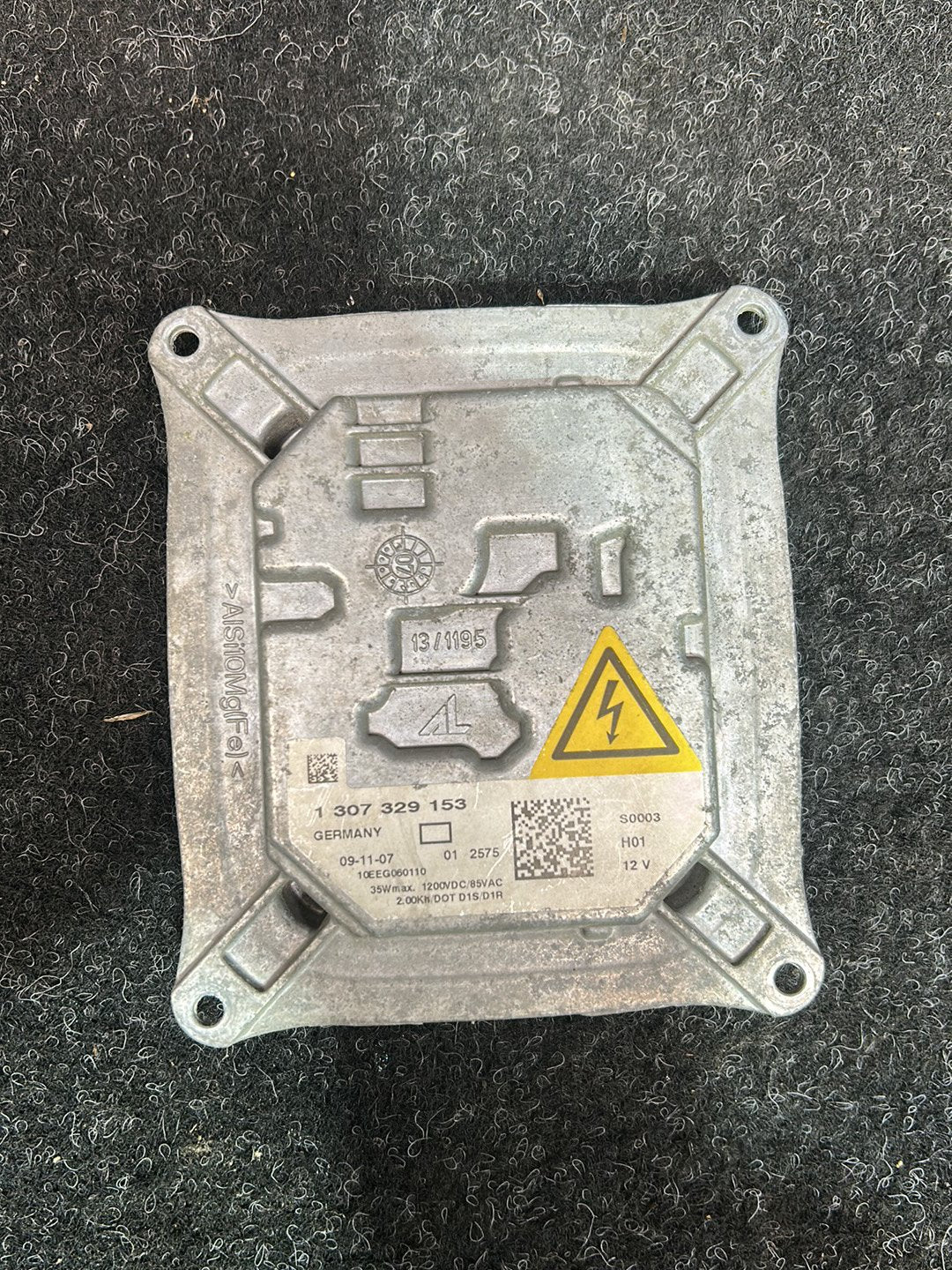 2008 Mini Cooper S WMWMF720X0TT39169- Xenon Control Unit