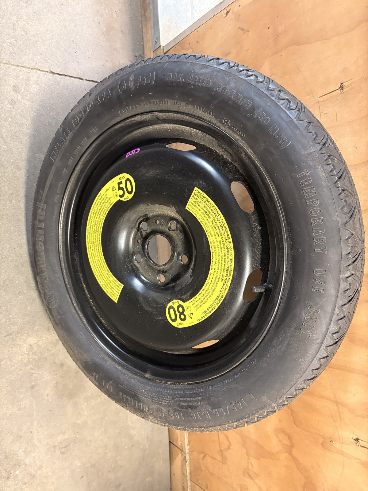 2018 Skoda Kodiaq Other - Spare Wheel