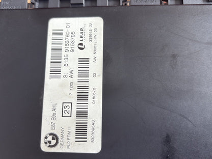 BMW 335i E92 WBAWB72030P052897 - Footwell Module PN: 61 35 6 827 064 Footwell module 3 Adpative type