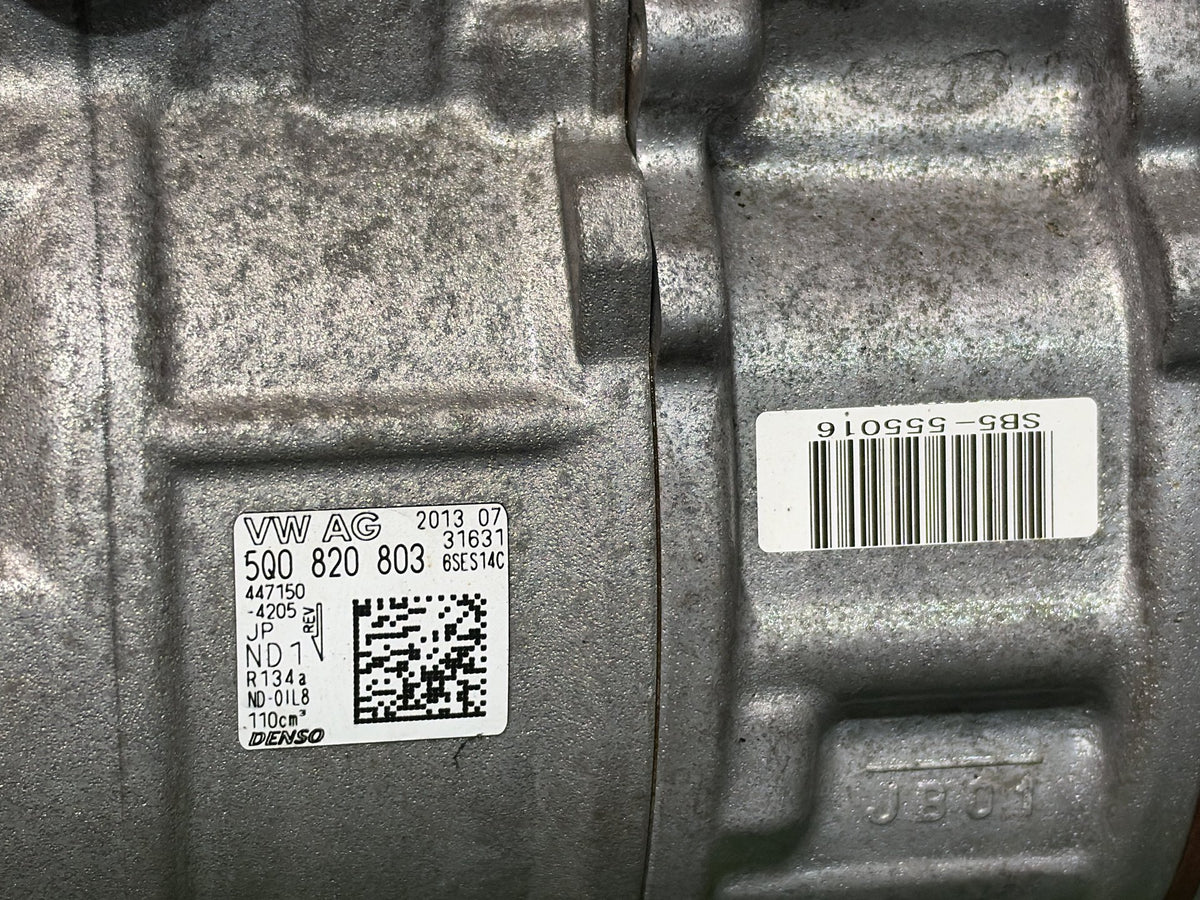 2014 Volkswagen Golf MK7 - A/C Compressor
