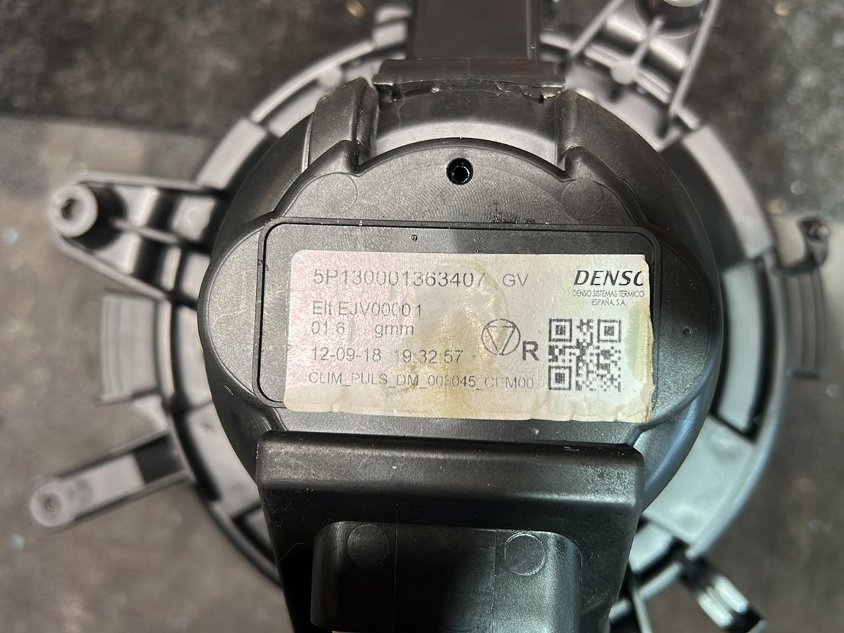2019 Peugeot 5008 Other EHZ- Heater Fan Motor