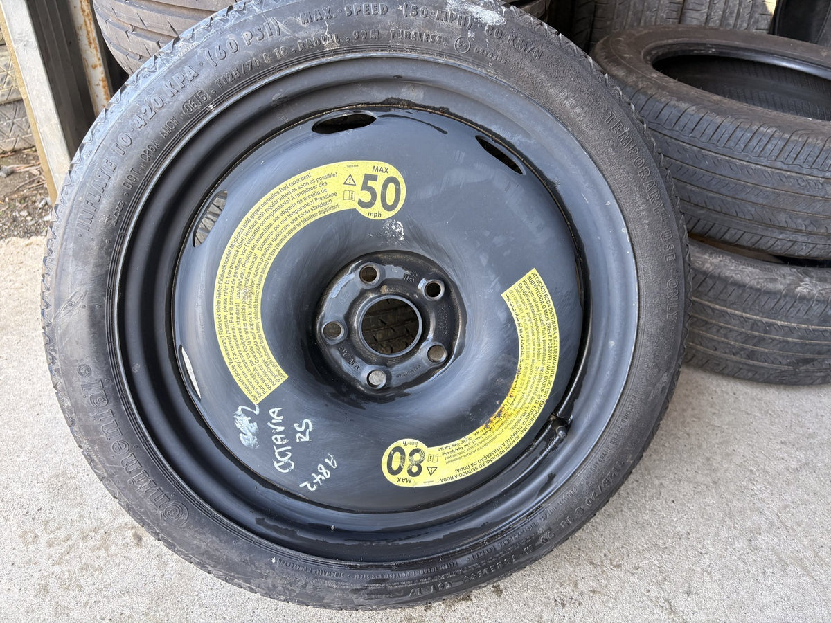 2015 Skoda Octavia - Spare Wheel