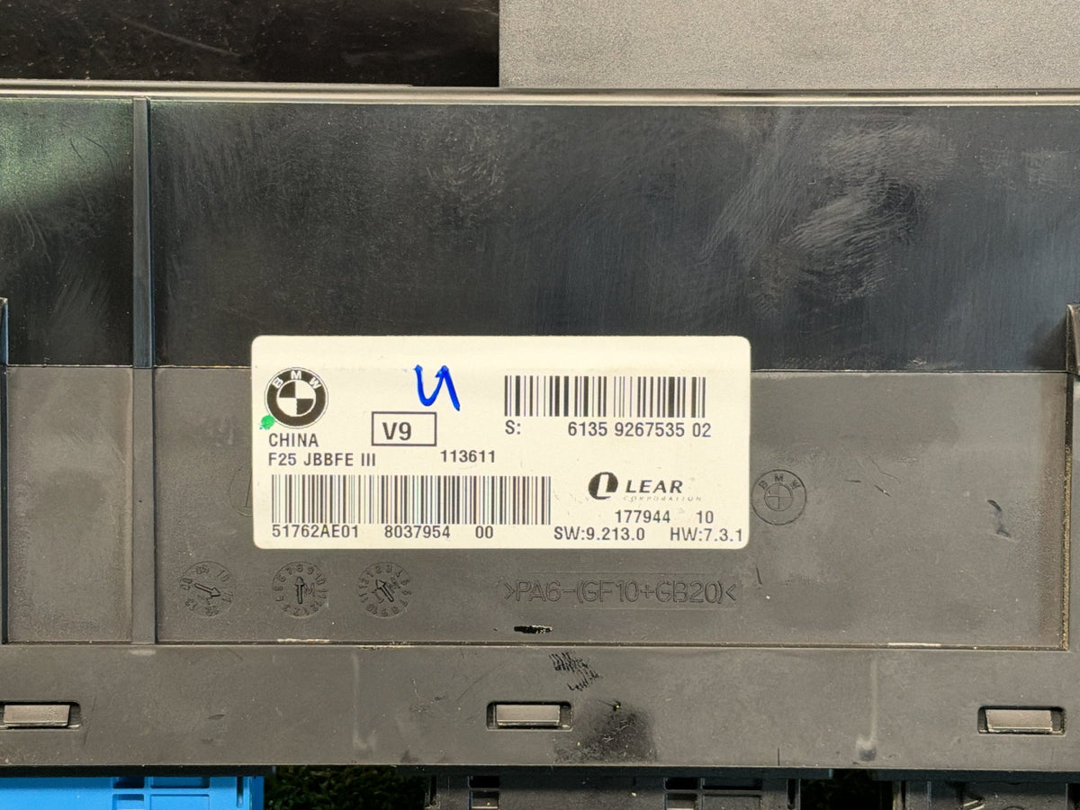 2011 BMW X3 F25 F25 - Junction box