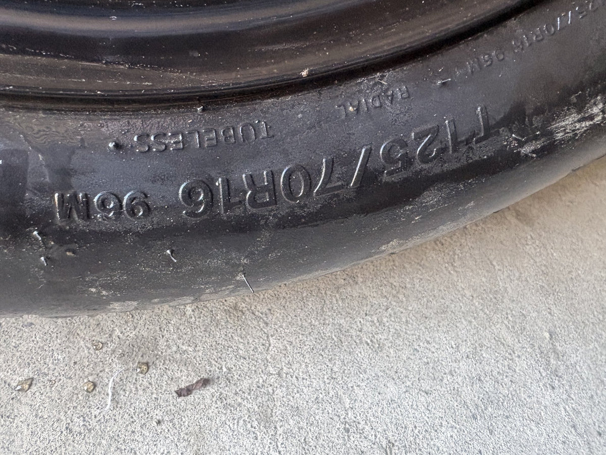 2009 Audi A3 - Spare Wheel