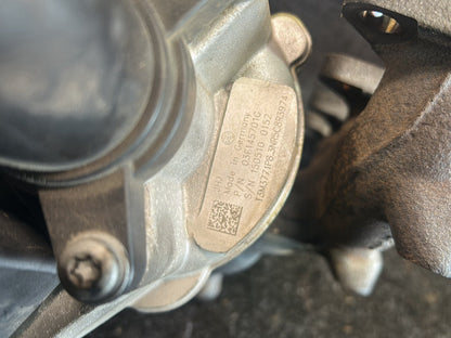2010 Volkswagen Polo - Turbo Exhaust Manifold PN: 03F 145 701 T Exhaust manifold with turbo- charger