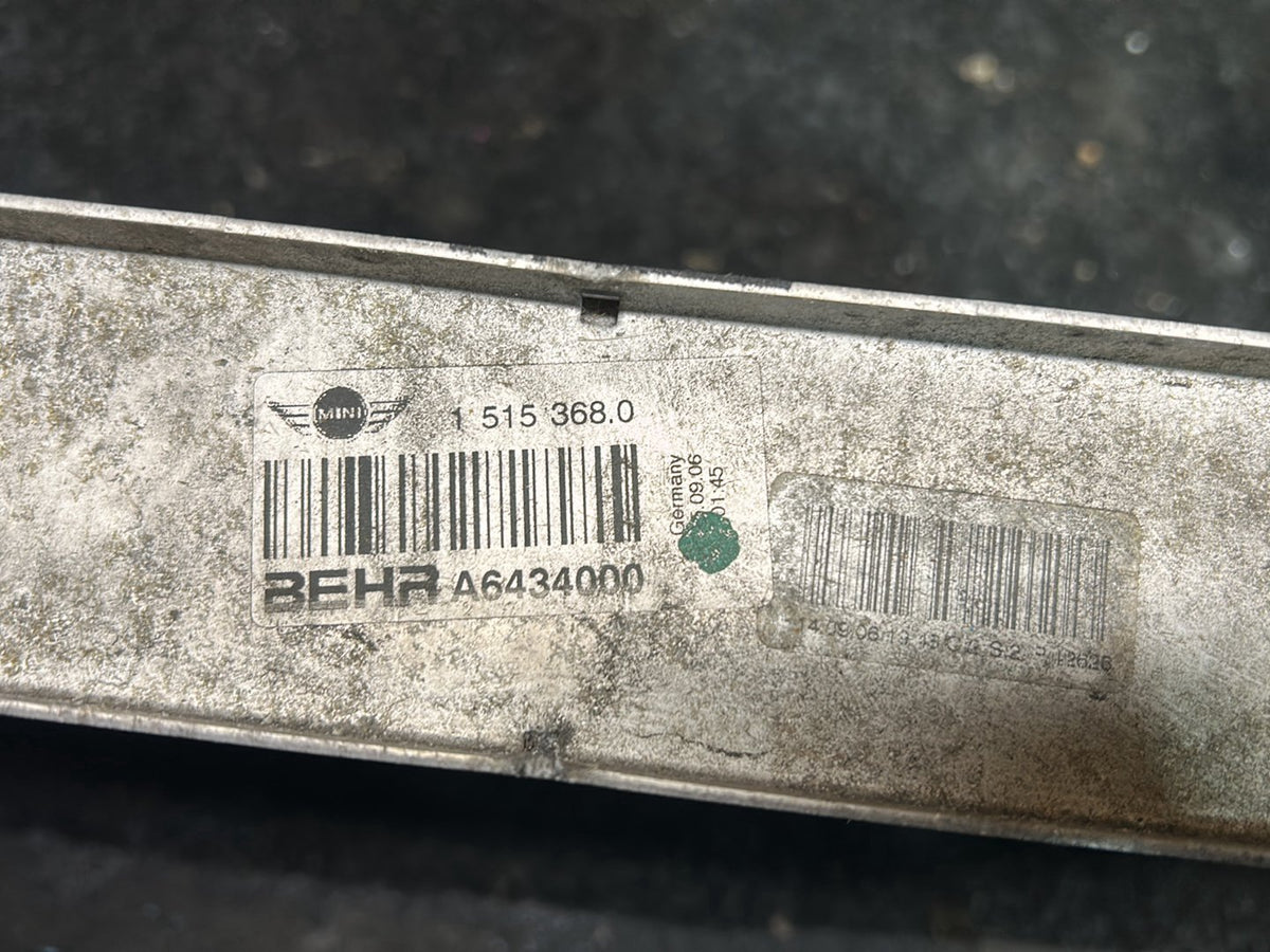 2007 Mini Countryman Cooper S WMWRH32070TK52032- Intercooler