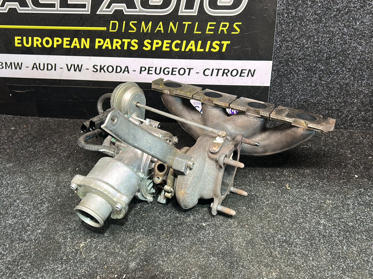 2010 Audi A4 Quattro - Exhaust Manifold PN: 06H 145 702 S Exhaust gas turbocharger