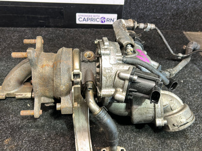 2009 Volkswagen Golf MK6 - Turbo Exhaust Manifold PN: 06J 145 713 T Exhaust manifold with turbo- charger