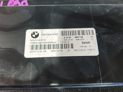 2005 BMW 330i E90 - Footwell Module PN: 61 35 9 128 184 Footwell module XE