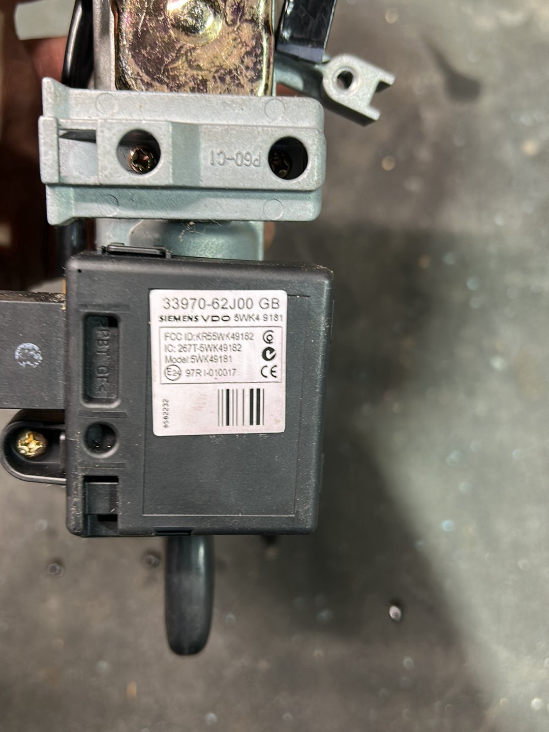2005 Suzuki Swift ZC11S 03- ZC11S - Ignition With Key PN: 33970 - 62J00