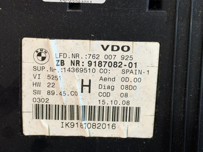 2009 BMW 335i 330i E90 - Instrument Cluster