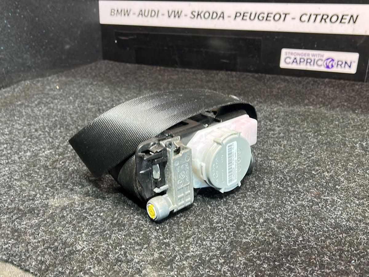 2013 Audi A4 8K - Right Front Seat Belt PN: 8K1 857 706 K - three-point inertia reel seat belt with belt tensioner and belt pressure limiter - right