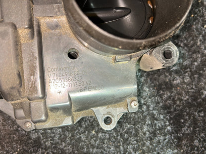 Throttle Body, 13 54 8 675 278 Throttle, 2012, BMW, 118i
