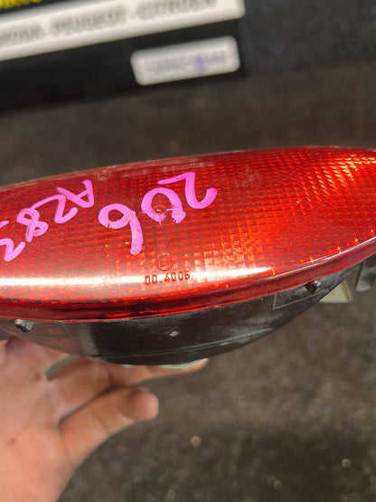 2000 Peugeot Series 206 VF32CKFXP 41086638 - Rear Fog Light PN: 45106