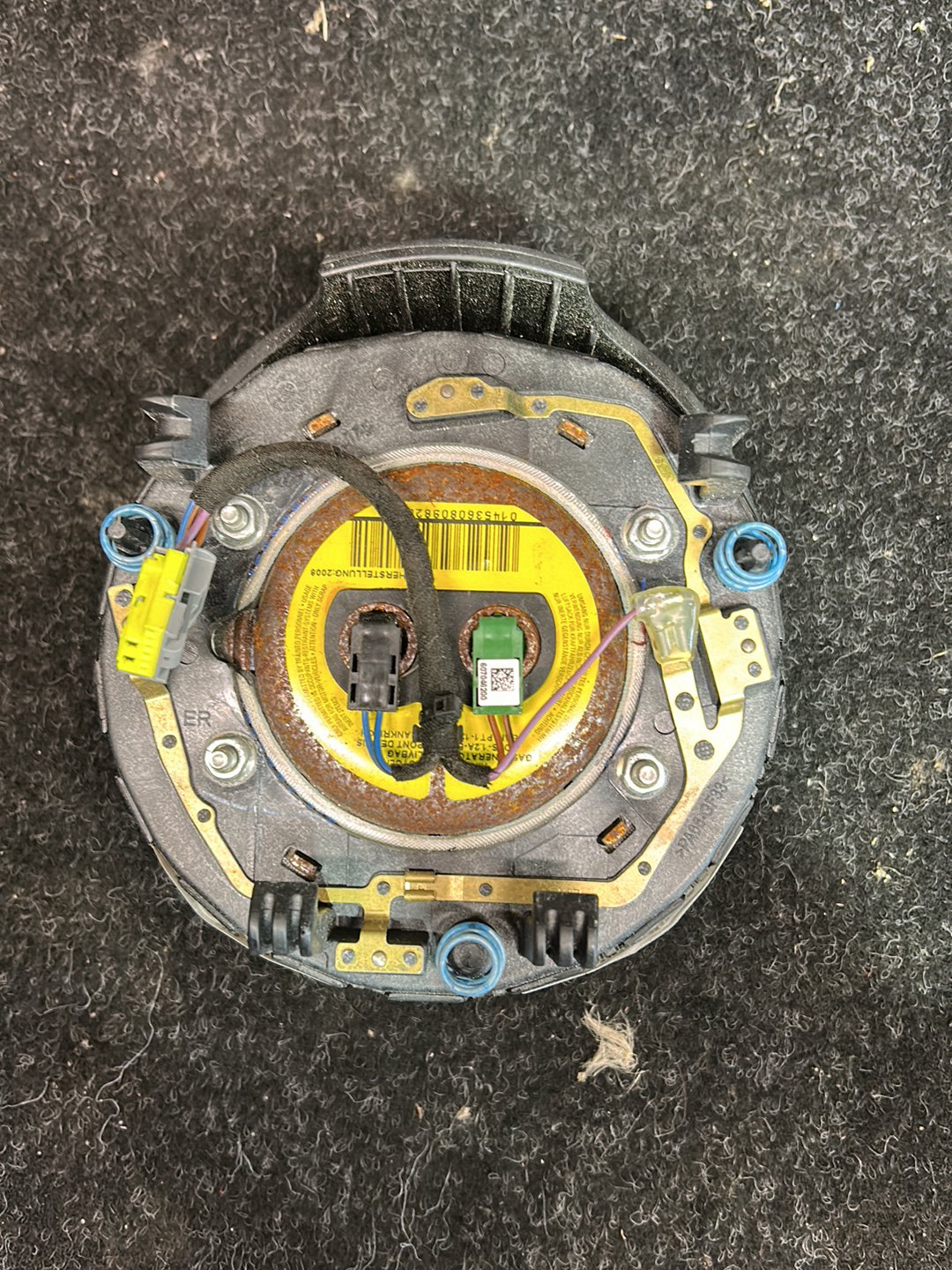 2008 BMW 530i 530 - Steering Wheel Airbag