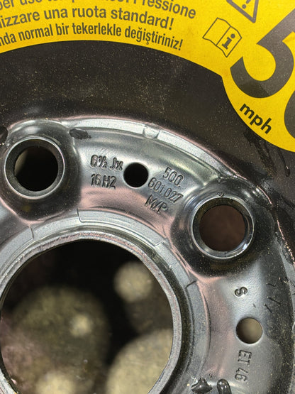 2017 Volkswagen Golf MK7 - Spare Wheel