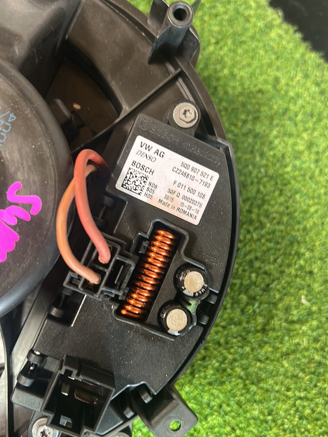 2016 Skoda Superb - Heater Fan Motor